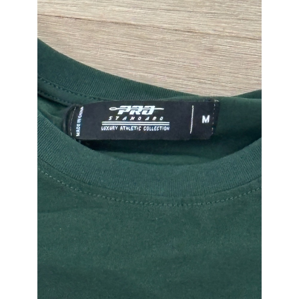 Pro Standard New York Jets T-Shirt Mens M Forest Green NFL Chenille FNJ140479 - Picture 5 of 8